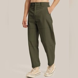 NWT Men's All Cotton Ankle-Length Pants (Army Green) - DEPT. ANONYM